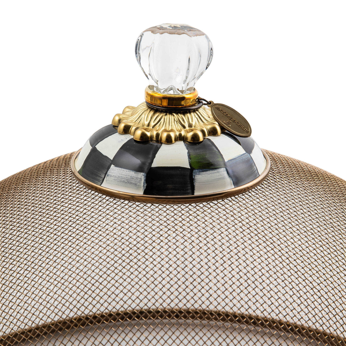 Courtly Check Mesh Dome - Large by Mackenzie Childs