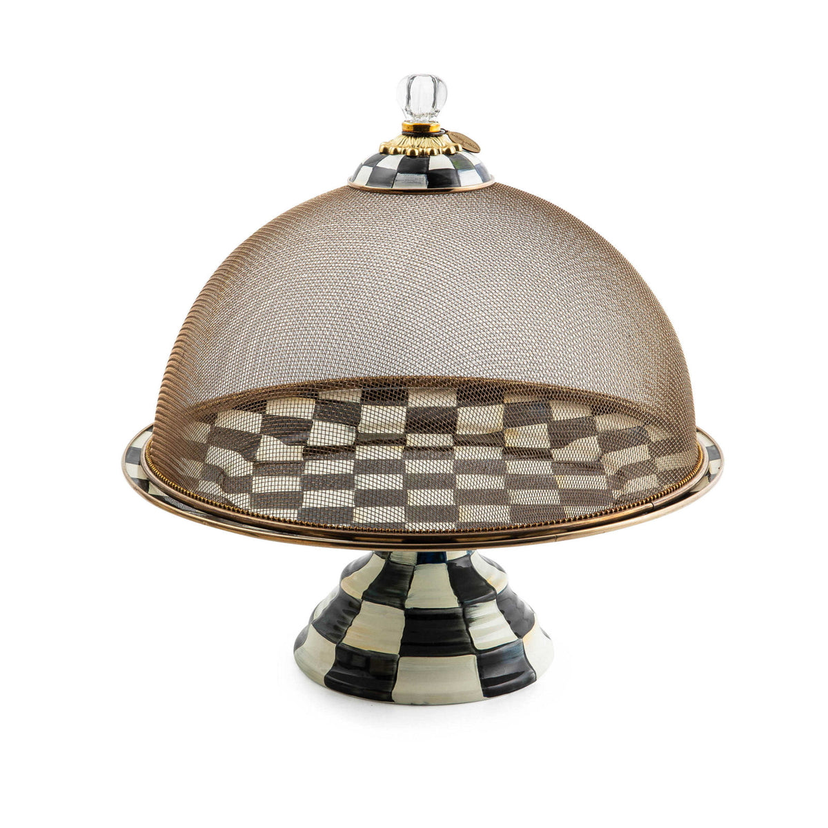 Courtly Check Mesh Dome - Large by Mackenzie Childs