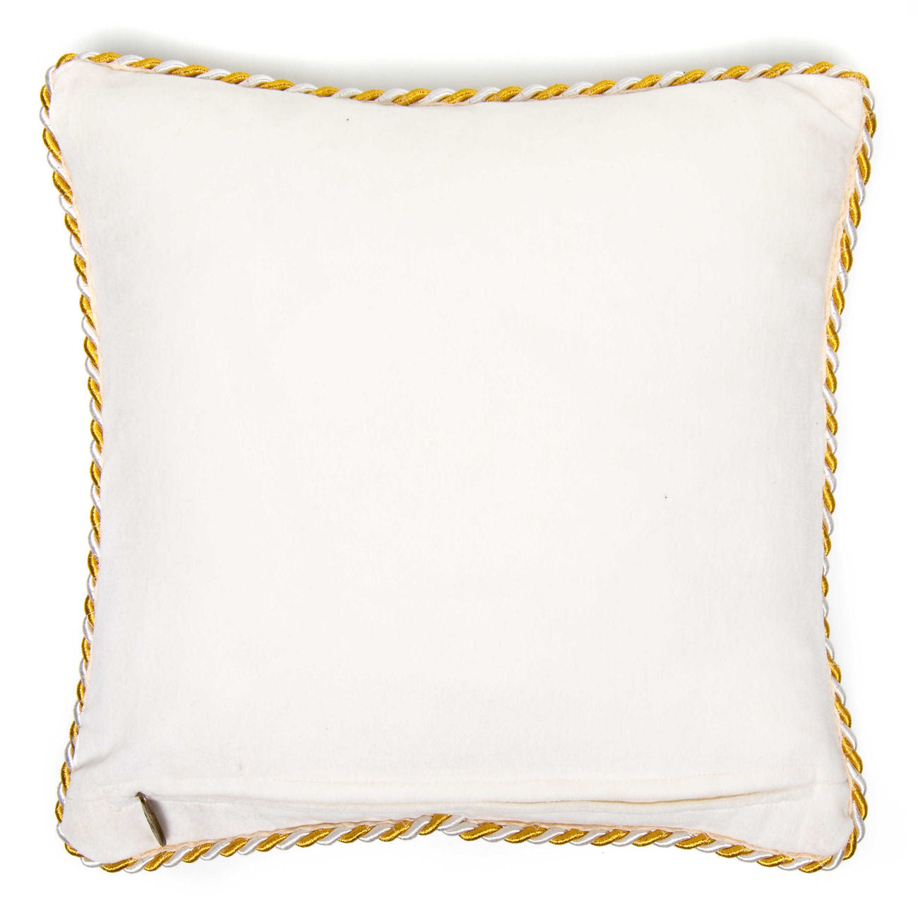 Mackenzie-Childs White Queen Bee Pillow