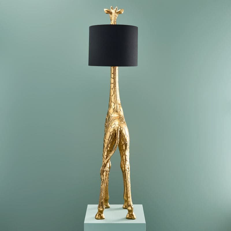 Velká podlahová lampa Giraffe Gigi - Gold/Black - 146cm