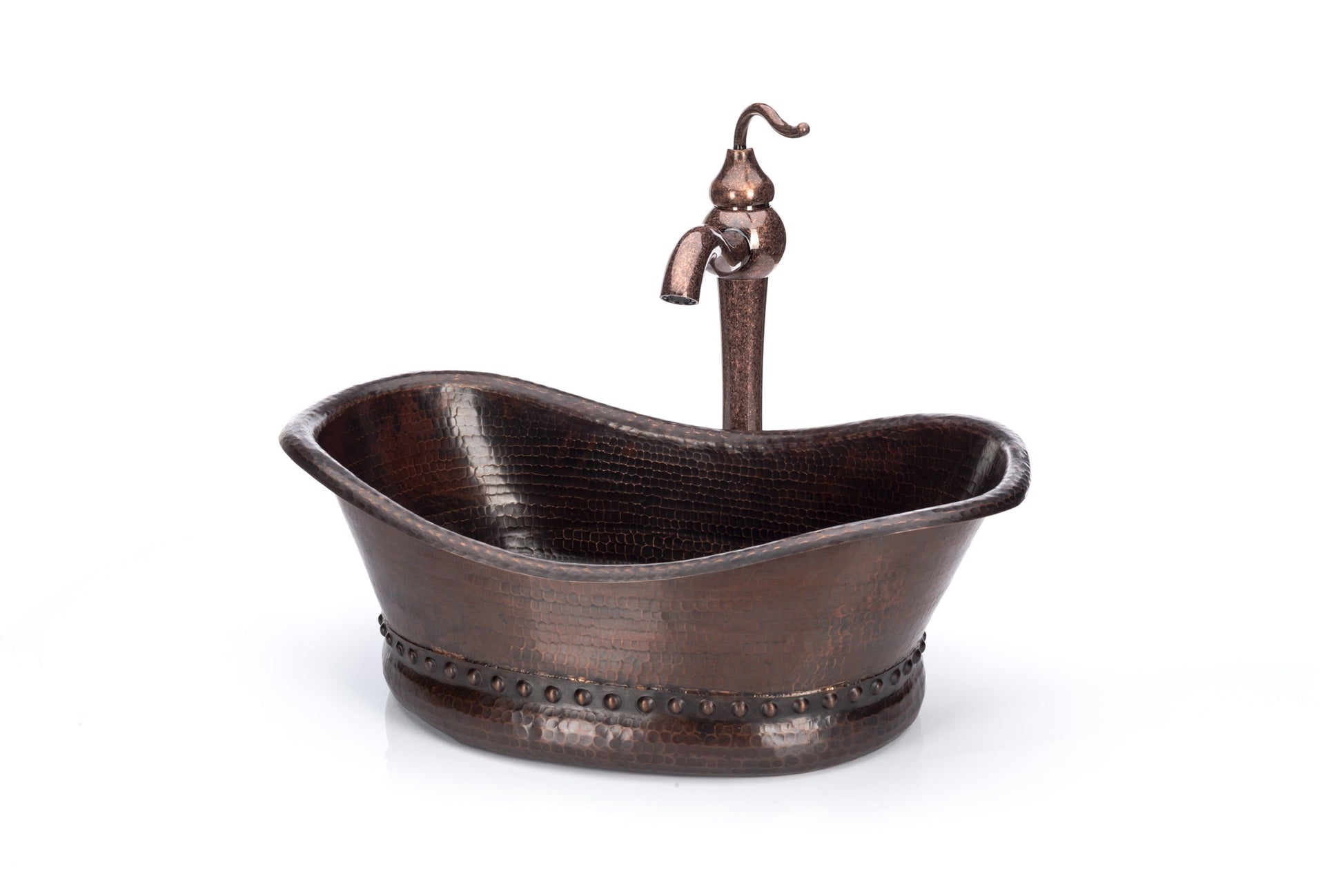 Bathroom Tub Design Copper Sink Combo - Antique Marble Vessel Sink Faucet - |VESIMI Design| Luxury and Rustic bathrooms online