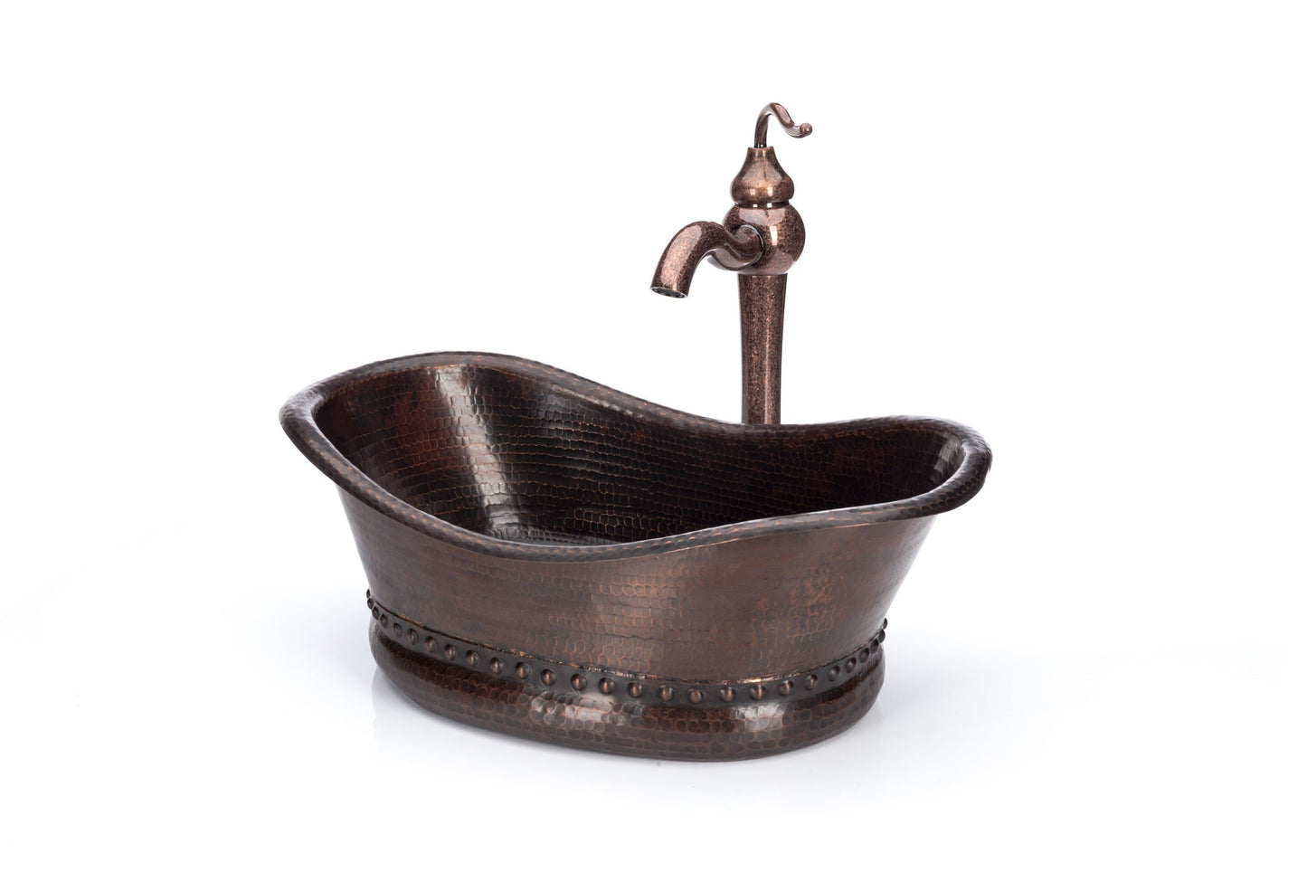 Bathroom Tub Design Copper Sink Combo - Antique Marble Vessel Sink Faucet - |VESIMI Design| Luxury and Rustic bathrooms online