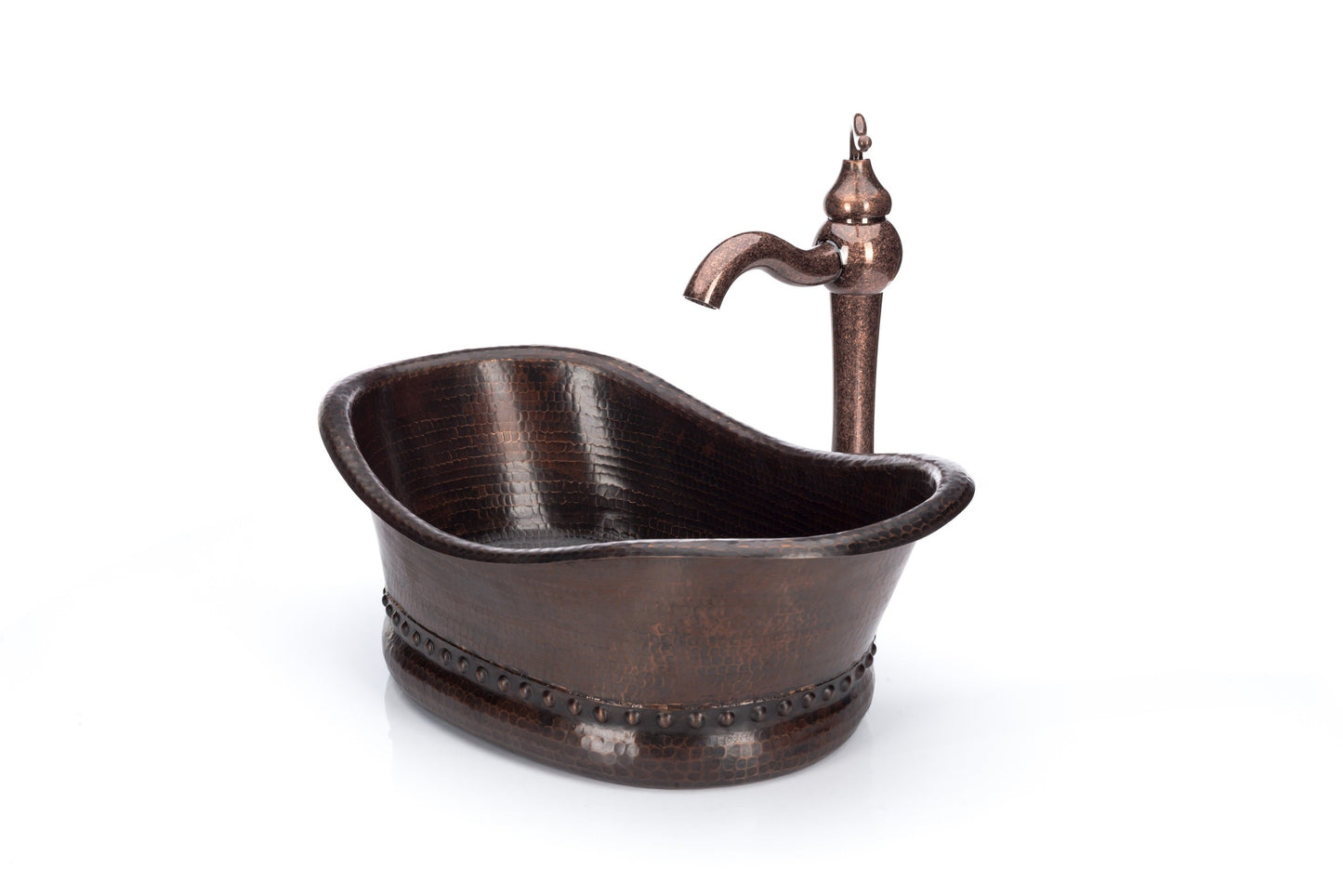 Bathroom Tub Design Copper Sink Combo - Antique Marble Vessel Sink Faucet - |VESIMI Design| Luxury and Rustic bathrooms online