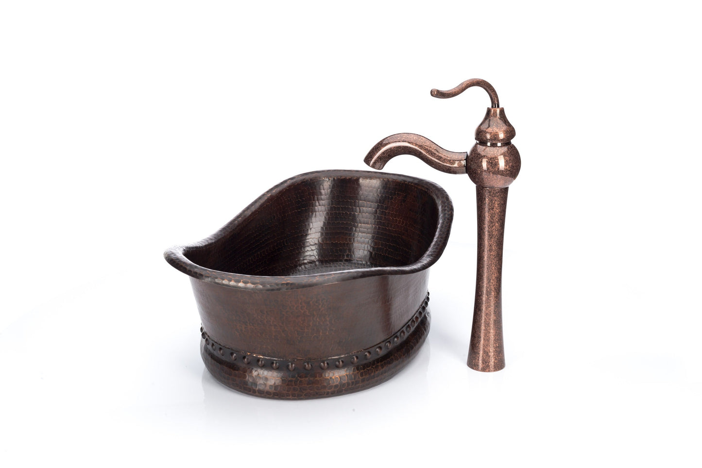 Bathroom Tub Design Copper Sink Combo - Antique Marble Vessel Sink Faucet - |VESIMI Design| Luxury and Rustic bathrooms online