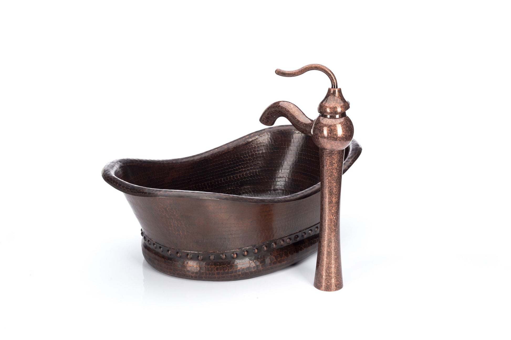 Bathroom Tub Design Copper Sink Combo - Antique Marble Vessel Sink Faucet - |VESIMI Design| Luxury and Rustic bathrooms online