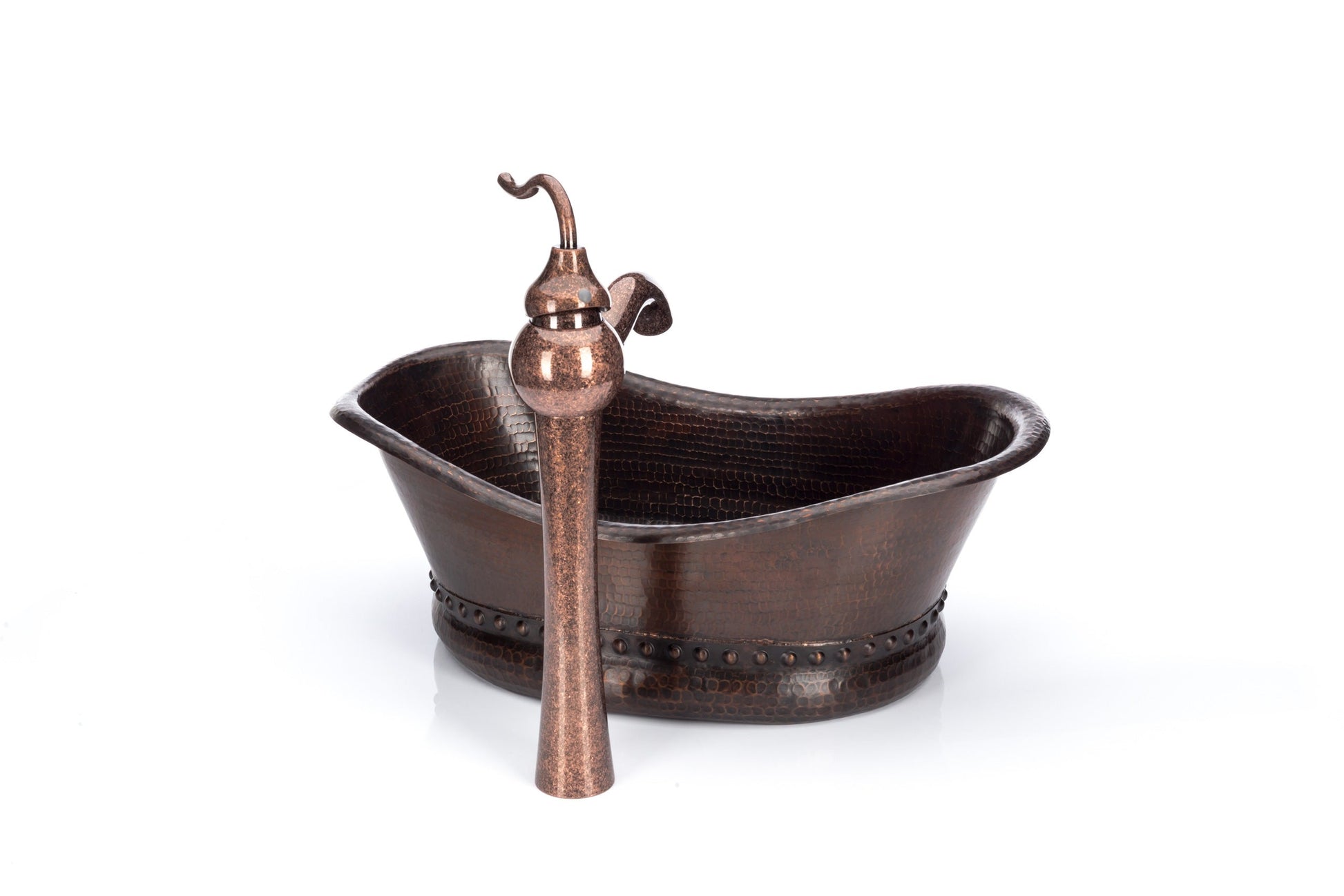 Bathroom Tub Design Copper Sink Combo - Antique Marble Vessel Sink Faucet - |VESIMI Design| Luxury and Rustic bathrooms online