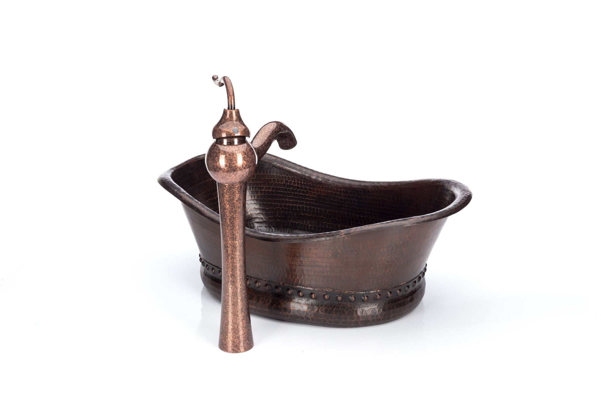 Bathroom Tub Design Copper Sink Combo - Antique Marble Vessel Sink Faucet - |VESIMI Design| Luxury and Rustic bathrooms online