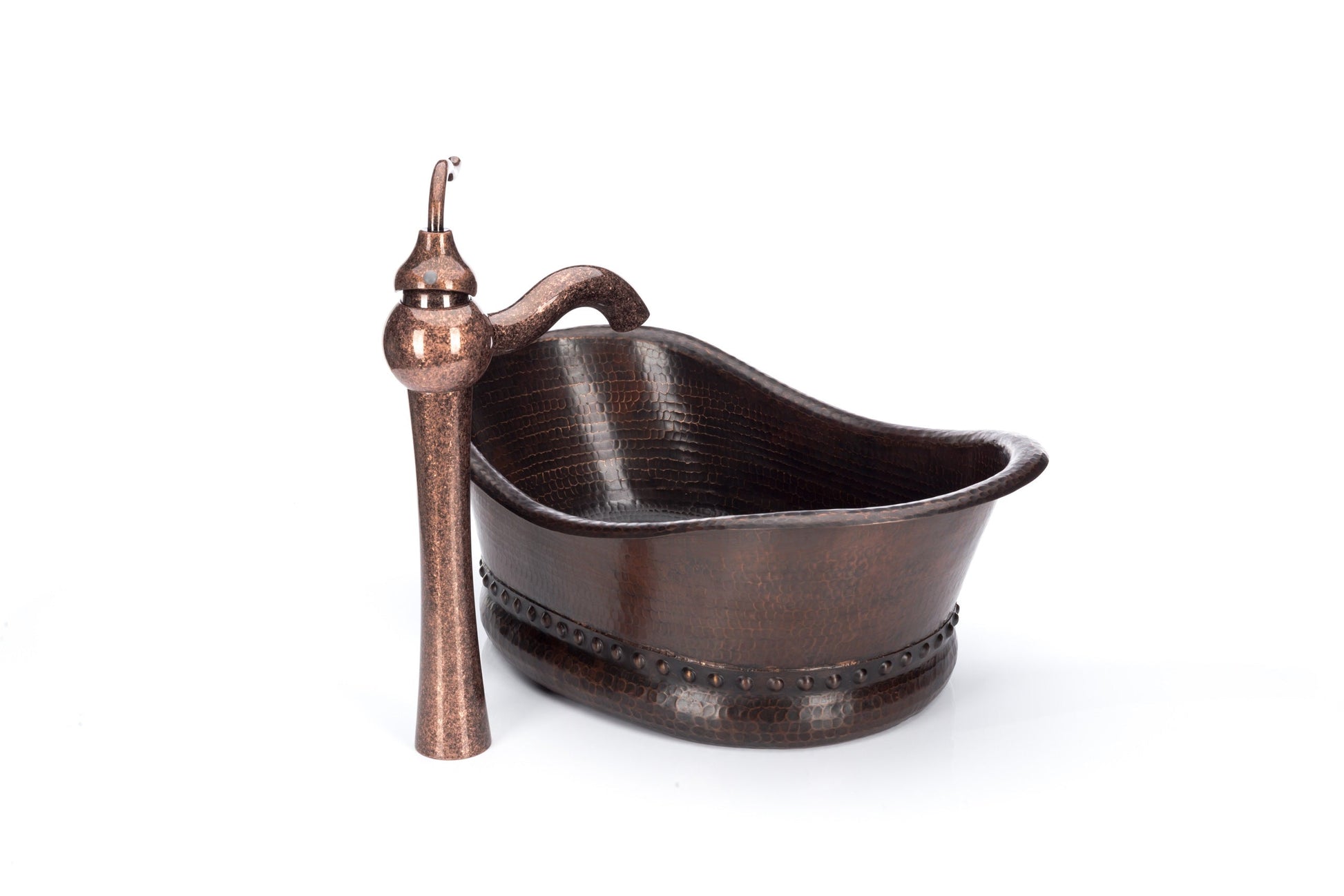 Bathroom Tub Design Copper Sink Combo - Antique Marble Vessel Sink Faucet - |VESIMI Design| Luxury and Rustic bathrooms online