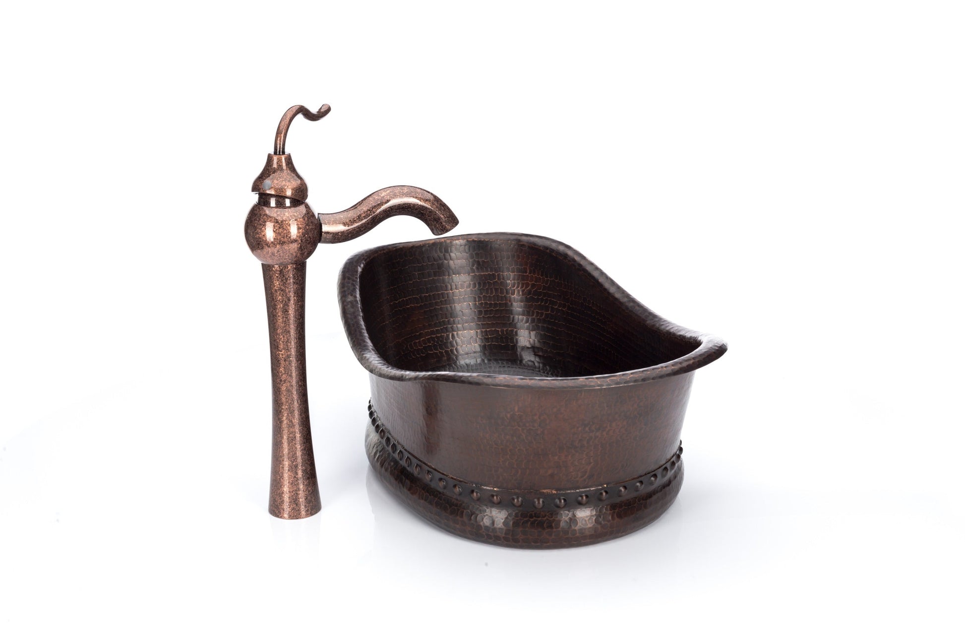 Bathroom Tub Design Copper Sink Combo - Antique Marble Vessel Sink Faucet - |VESIMI Design| Luxury and Rustic bathrooms online