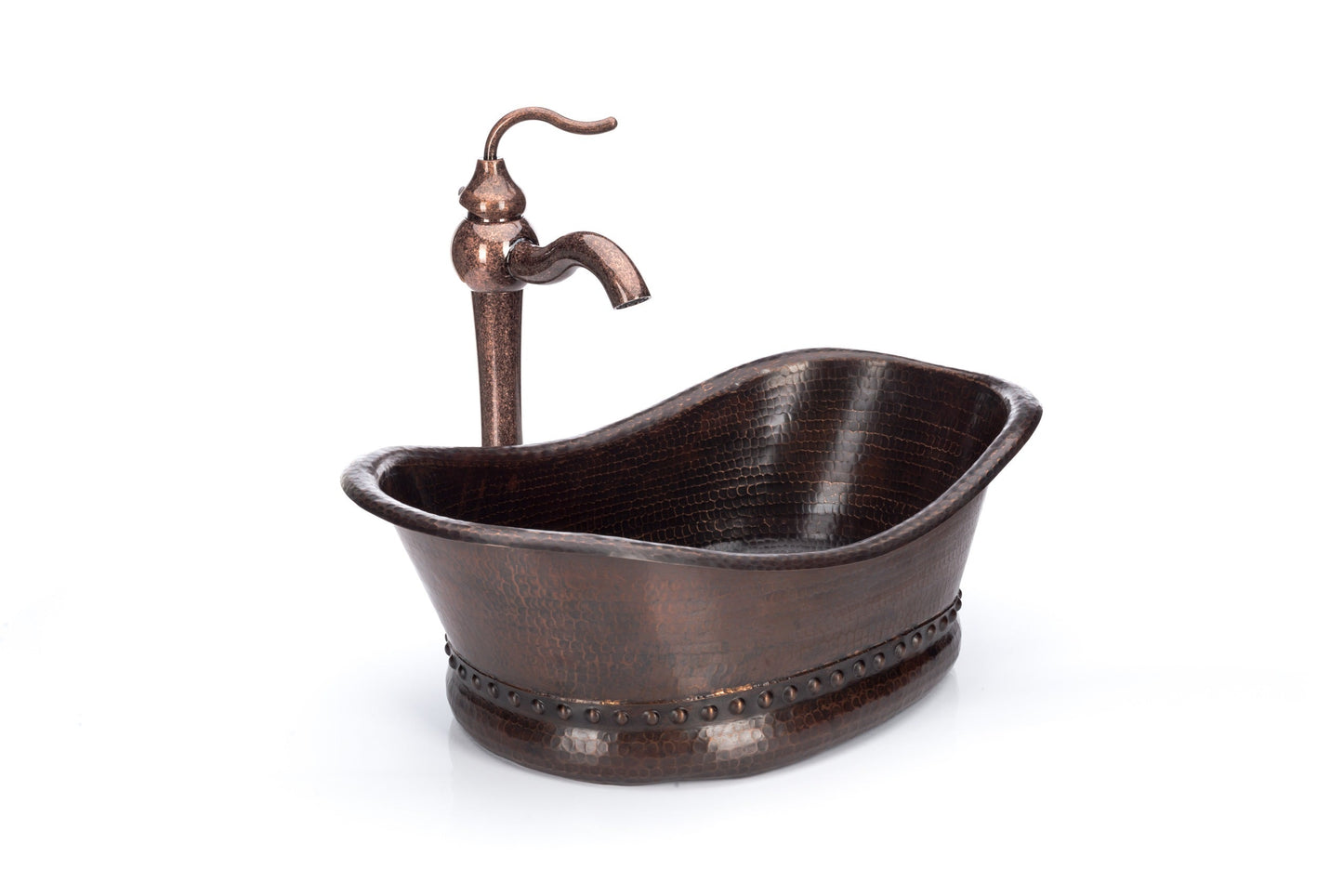 Bathroom Tub Design Copper Sink Combo - Antique Marble Vessel Sink Faucet - |VESIMI Design| Luxury and Rustic bathrooms online