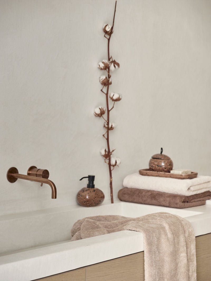 Aquanova Brown Bathroom Accessories - Tray - |VESIMI Design| Luxury and Rustic bathrooms online