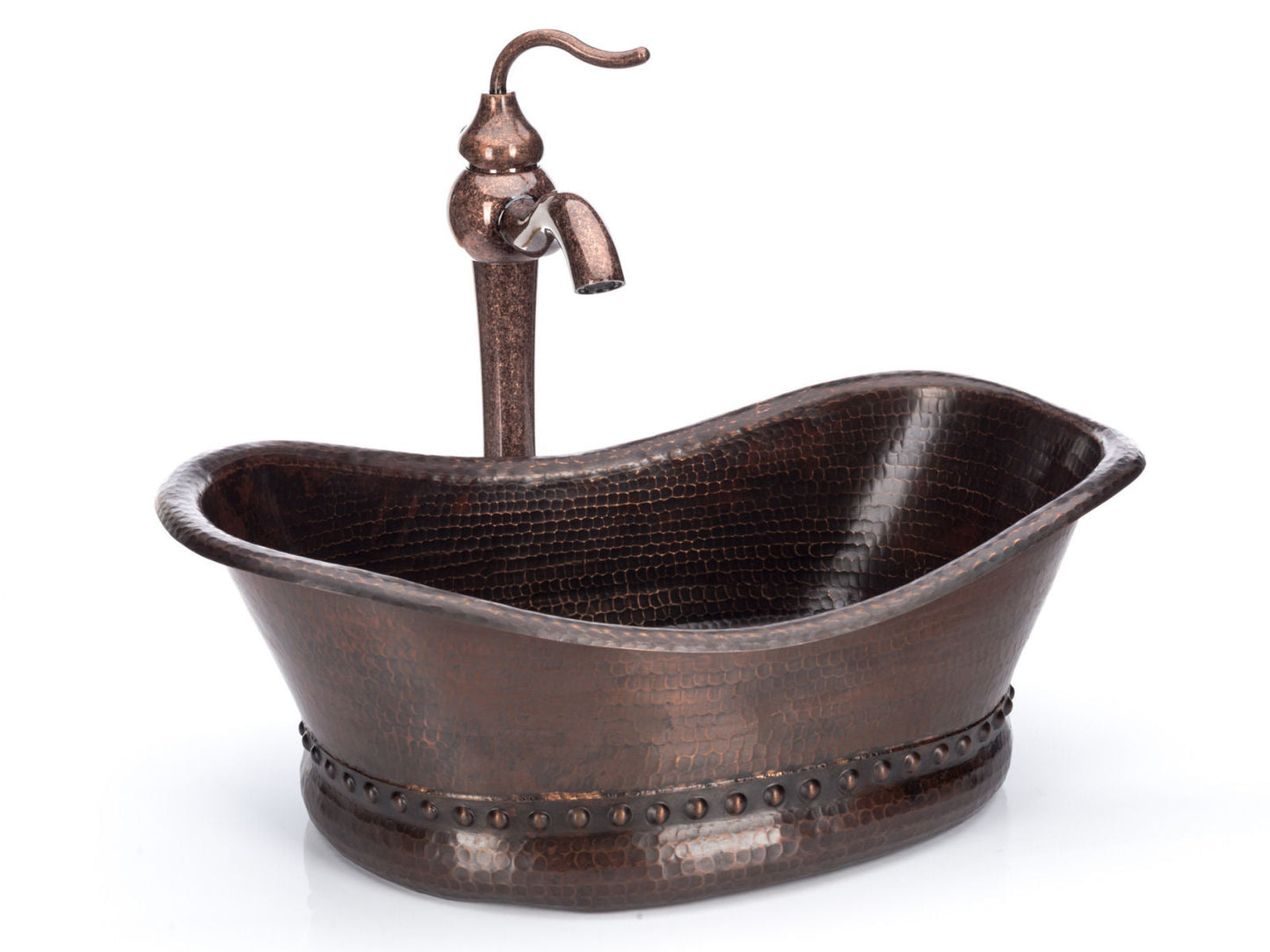 Bathroom Tub Design Copper Sink Combo - Antique Marble Vessel Sink Faucet - |VESIMI Design| Luxury and Rustic bathrooms online