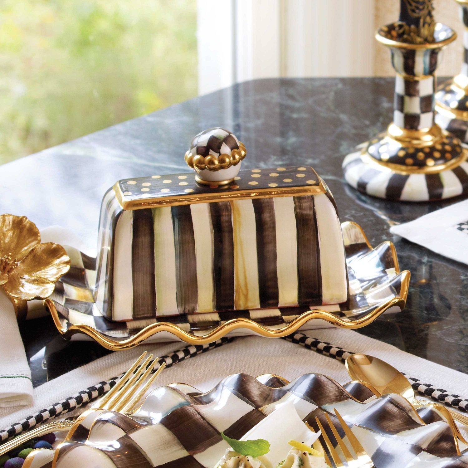 Courtly Check Butterhouse by Mackenzie-Childs - |VESIMI Design|